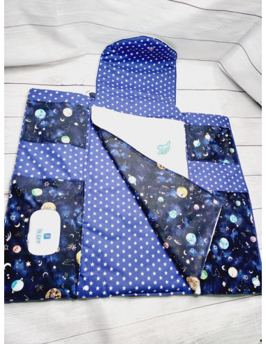 Sac à langer nomade ballerine et galaxy