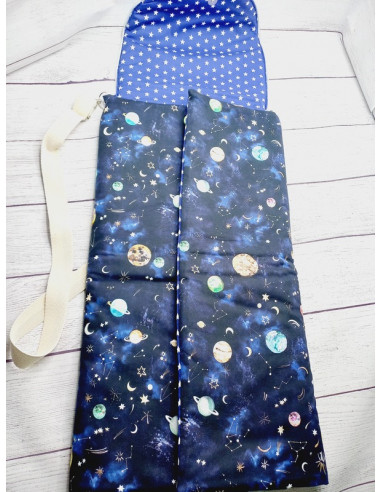 Sac à langer nomade ballerine et galaxy