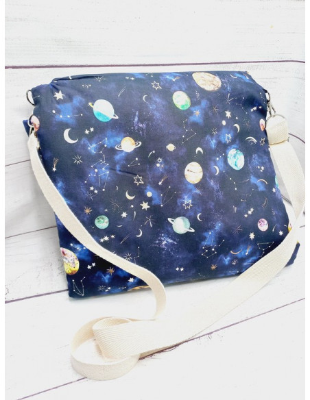 Sac à langer nomade ballerine et galaxy