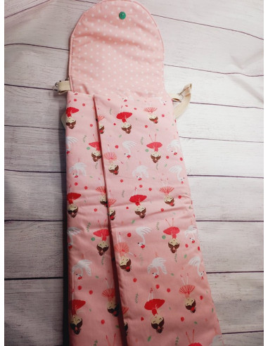 Sac à langer nomade ballerine et galaxy