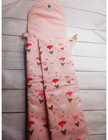 Sac à langer nomade ballerine et galaxy