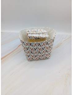 Coffret panière + 5 lingettes