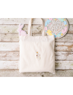Tote bag Pâques lapin 2