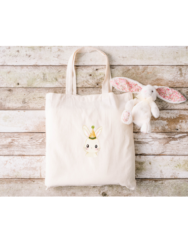 Coupon Tote bag lapin panier garçon