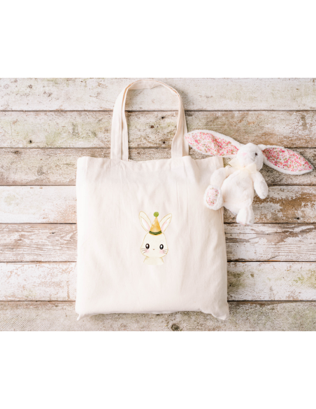 Coupon Tote bag lapin panier garçon