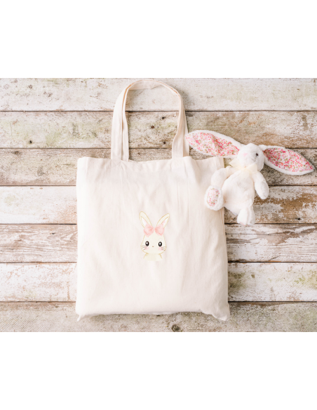 Coupon Tote bag lapin panier fille