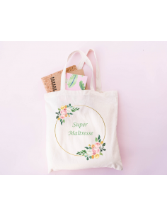 Tote bag maitresse