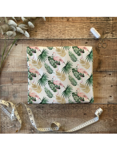 Tissu flamand rose 2