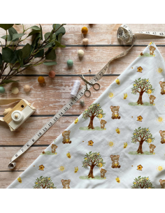 tissu winnie l'ourson