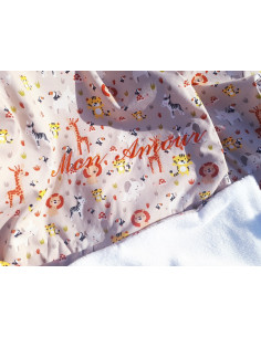 Tissus savane oeko tex