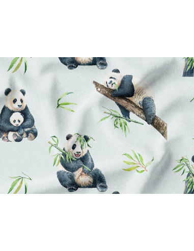 Coupon couverture 75*100 cm panda