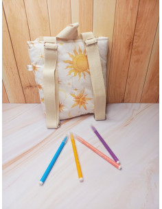 Sac à dos école maternelle soleil 2