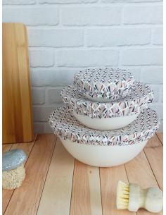 Charlotte à plat lot de 3 tailles 2