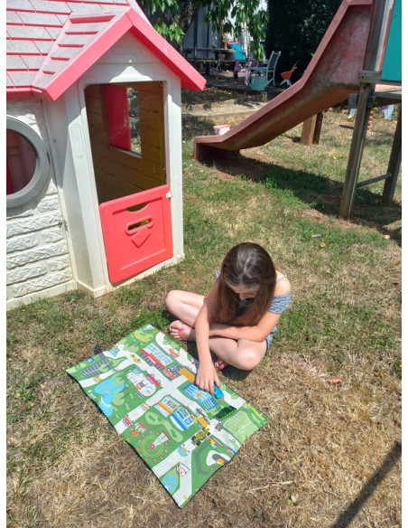 tapis de jeux voiture