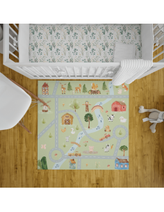 Tapis de jeux ferme