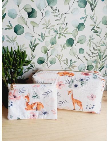 Pochette à maquillage personnalisable