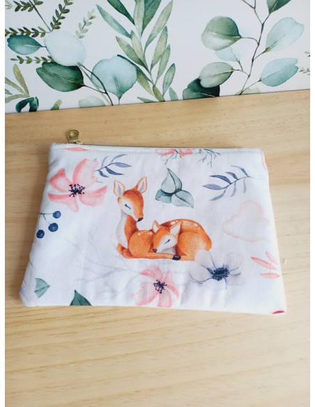 Pochette à maquillage personnalisable