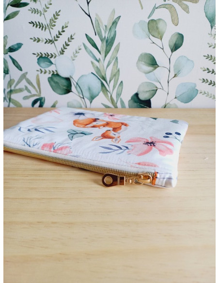 Pochette à maquillage personnalisable