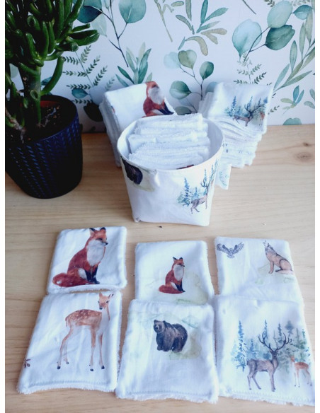 Panière à lingettes personnalisable