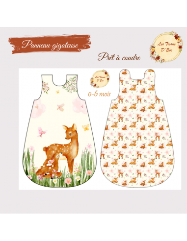 Panneau Bavoir biche pré commande