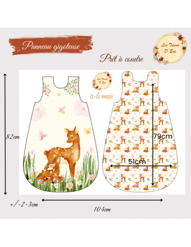 Panneau tapis étape biche pré commande