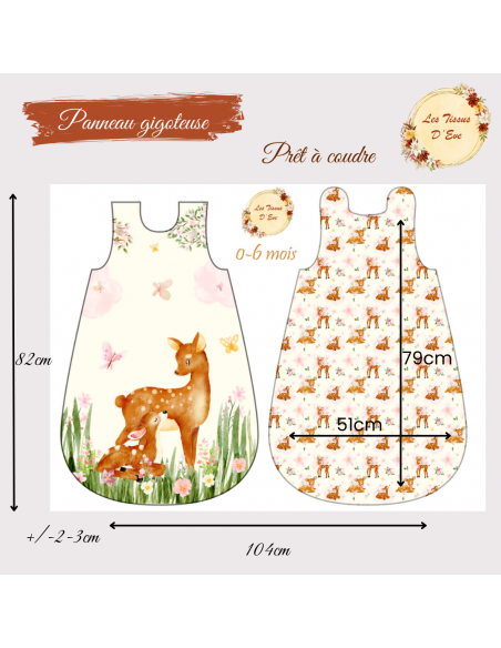 Panneau tapis étape biche pré commande