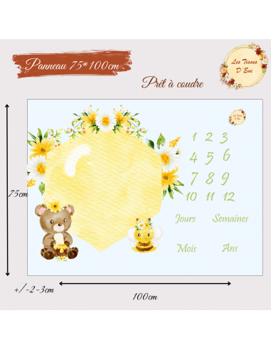 Coupon couverture 75*95 cm winnini pré commande