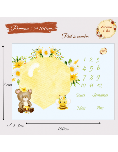 Coupon couverture 75*95 cm winnini pré commande