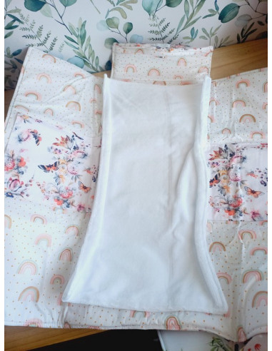 Pochette / tapis à langer nomade papillon