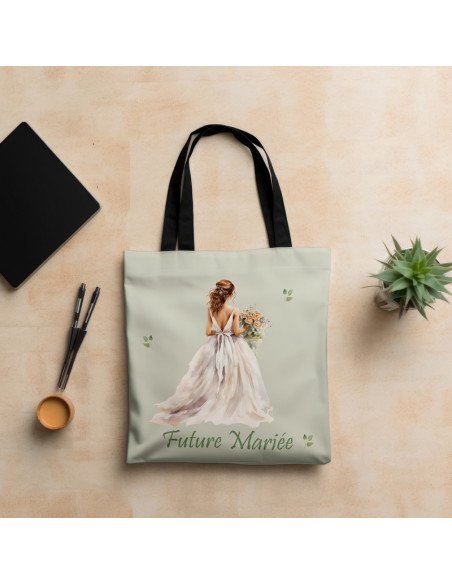 Tote bag mariée pré commande
