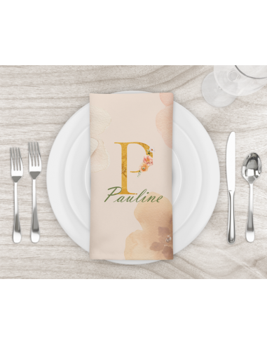 Serviette de table à personnalisé pré commande