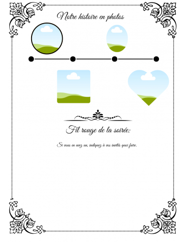 Gazette des mariés canva