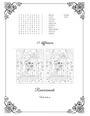 Gazette des mariés canva