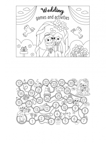 Gazette des mariés enfants canva