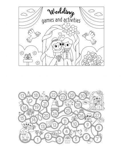 Gazette des mariés enfants canva