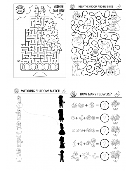 Gazette des mariés enfants canva