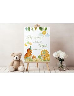 Panneau de bienvenue boho