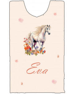 Bavoir école chevaux personnalisé pré commande