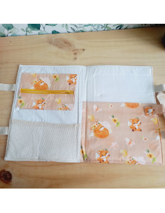 Pochette d'activités renard orangée 2