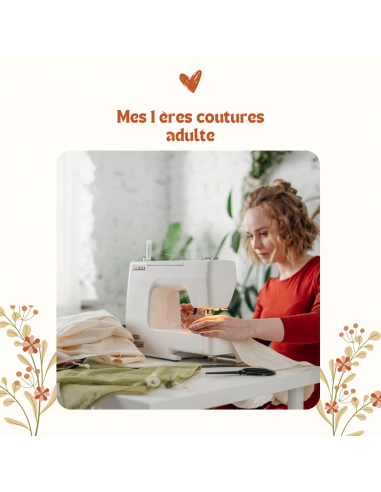 Mes 1ères coutures adulte en tissus