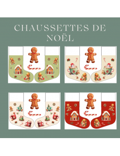 Panneau Chaussette de noël exclusives