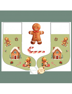 Panneau Chaussette de noël exclusives 2