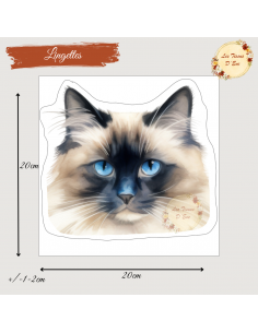 Coupon lingettes 20*20cm chat 2