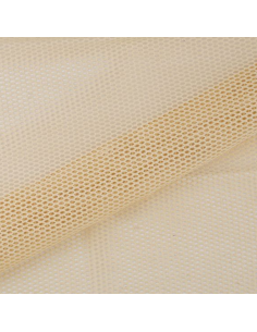 Filet de coton bio écru au mètre