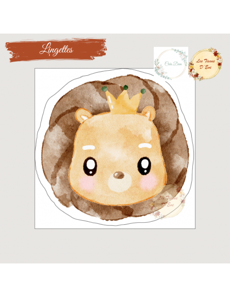 Lingettes lion