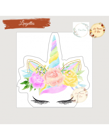 Lingettes licorne