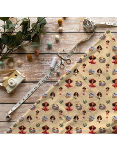 Tissus "Esprit Aloha"