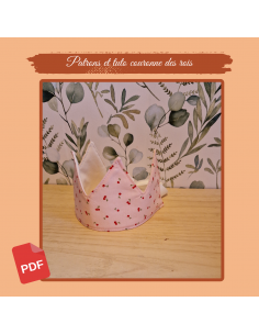 Patron gratuit couronne des rois