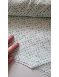 Tissu vert japonais bio