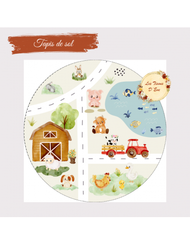 Coupon Travel kid ferme / Tapis de jeux nomade